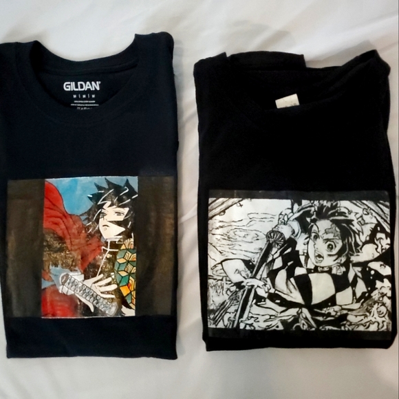 Demon Slayer t-shirt lot Custom - Picture 1 of 8